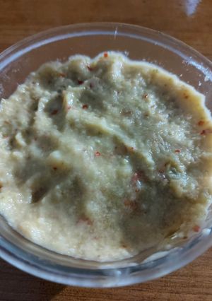 A picture of Salted raw mango chutney.