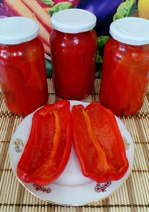 Olajos paprika recept fotója