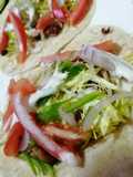 Burrito mediterráneo