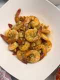 Prawn garlic butter (udang mentega)