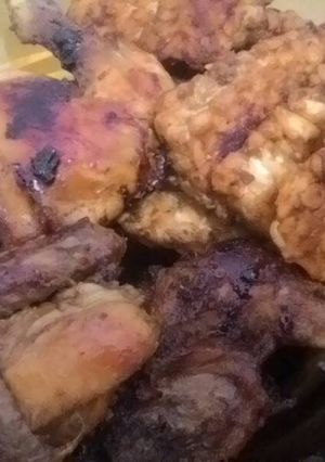 Foto resep Ayam + tempe bakar solo