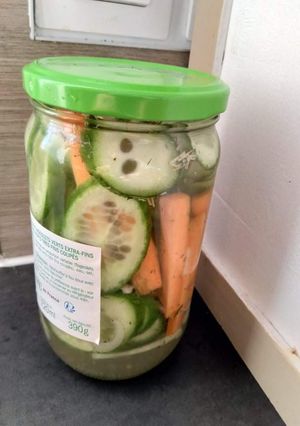 Une photo de Pickles de concombre