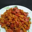 Tumis makaroni sosis