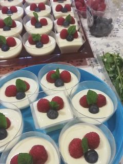 Una foto de Mousse de limón