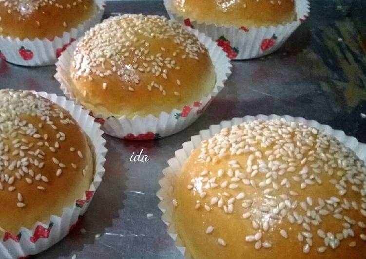 Recipe: Delicious Burger buns homemade,lagi....😆🍔