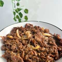 A picture of Daging Sapi Lada Hitam (Beef Black Pepper).