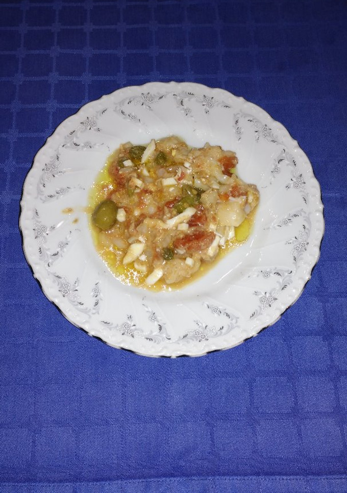 Una foto de De'espencat, ensalada bacalao