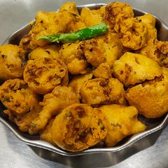 Gramflour Pakoda Besan Pakoda A picture of Gramflour Pakoda Besan Pakoda.