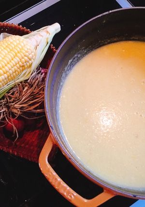 A picture of Sweet corn soup.