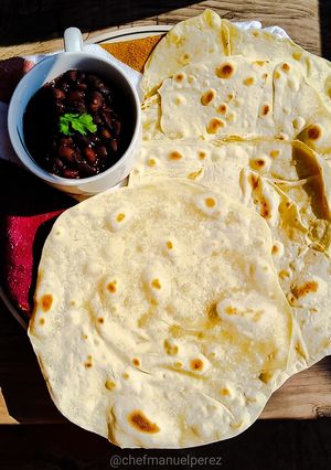Una foto de Fajitas de trigo