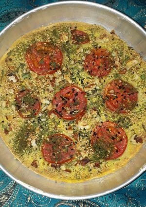 عکسی از دستور نان فوکاچیا با گردو