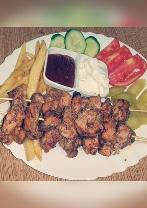 صورة لوصفة شيش طاووق تبلة 2