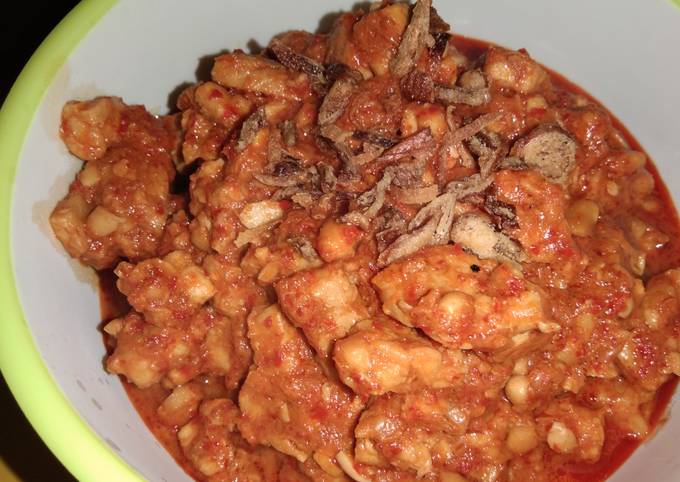 Sambel Goreng Tempe / Orek basah