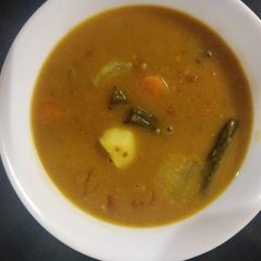 A picture of Sindhi kadhi.