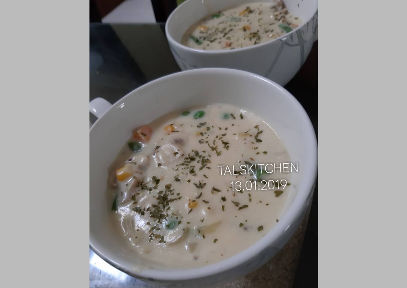 Cream Soup Ayam