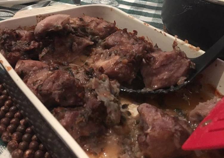Frango ao molho de vinho - Tudogosreceitas