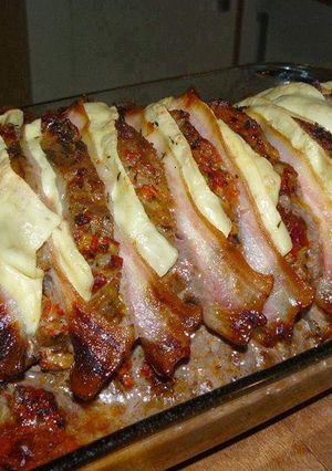 Una foto de Lomo relleno de queso y panceta!