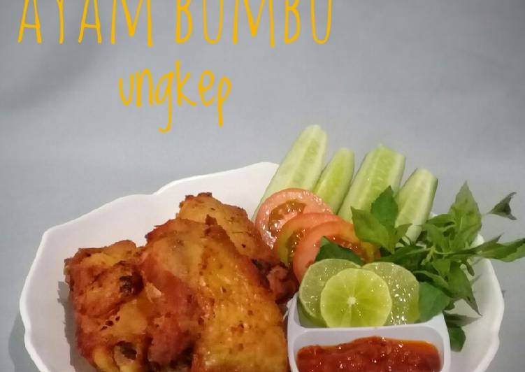 Cara Gampang Membuat Ayam Bumbu Ungkep yang Enak