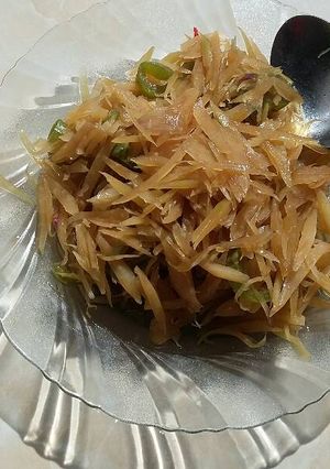 Foto resep Tumis pepaya muda