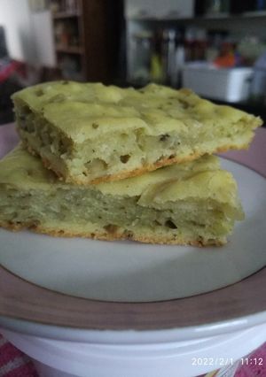 Una foto de Torta de cebolla