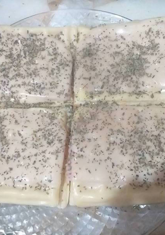 Una foto de Wafles salados