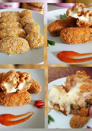 Foto resep Kroket kentang keju/kroket melted