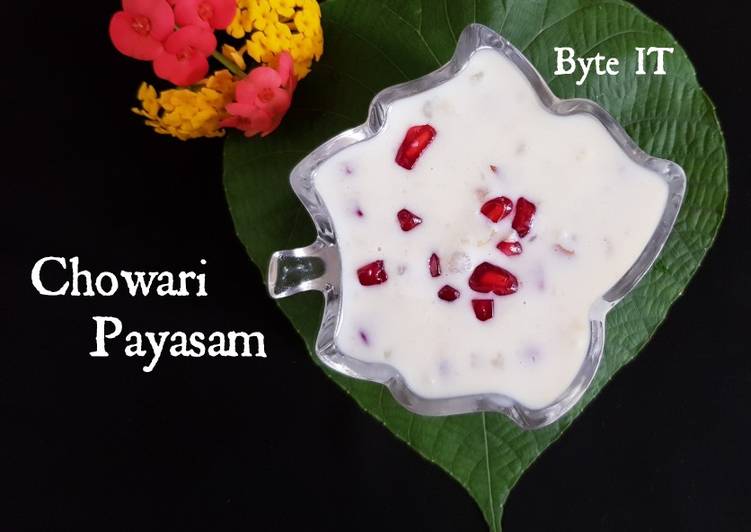 Chowari payasam