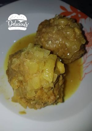 عکسی از دستور کوفته نخودچی