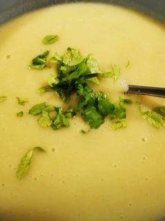 Foto de Sopa Alho Francês e Couve flor
