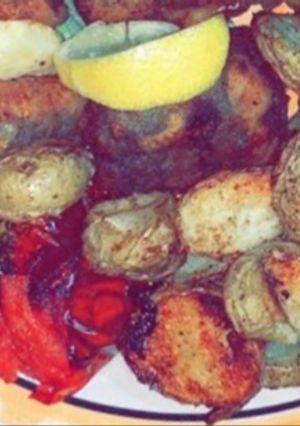 صورة لوصفة بطاطا مشويه
