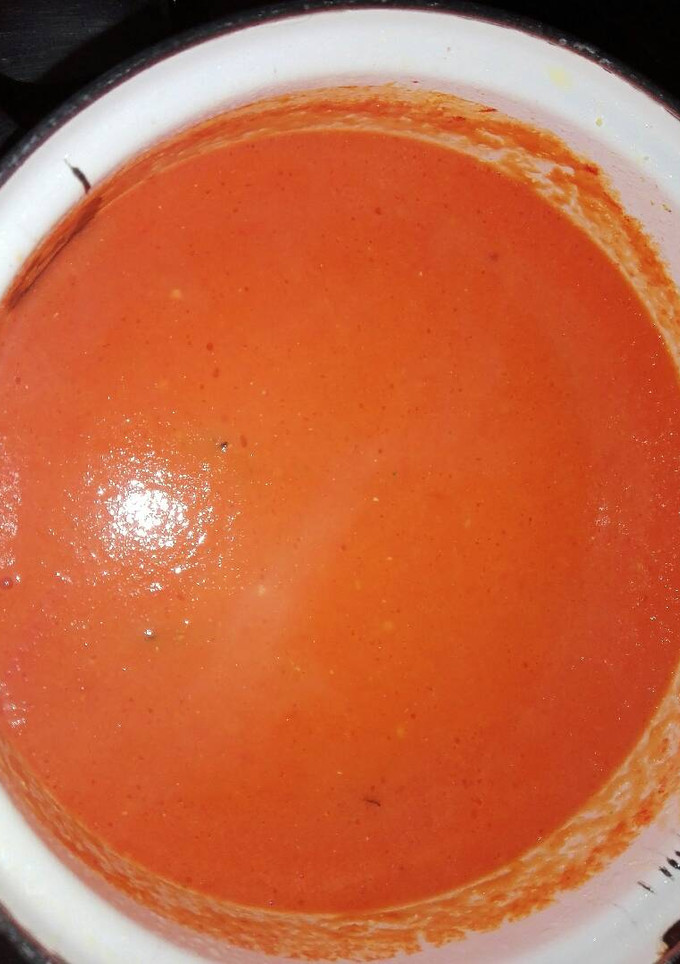 Una foto de Salsa de tomate súper fácil
