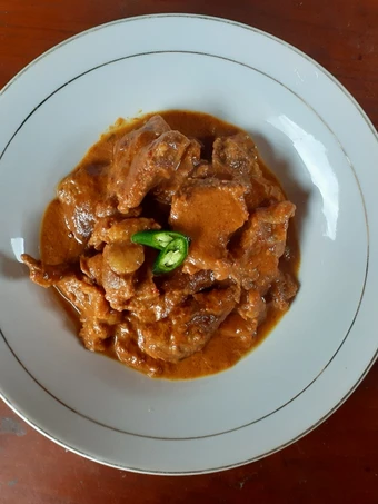 Cara Simple Menyiapkan Resep  Rendang Sapi Resep Rumahan yang Lezat, Enak Banget