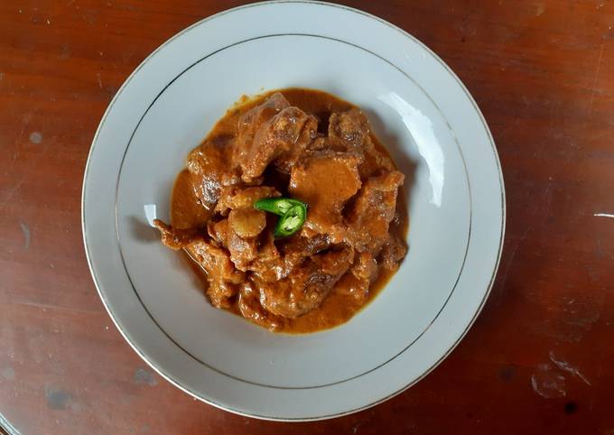 Rendang Sapi Resep Rumahan