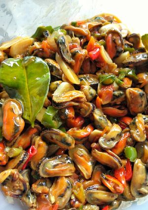 Foto resep Kerang Ijo Kupas Cabe Hijau