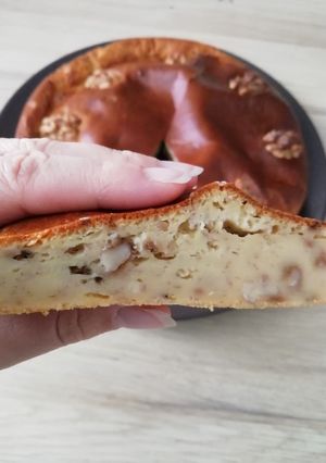 Une photo de Gâteau healthy banane et noix