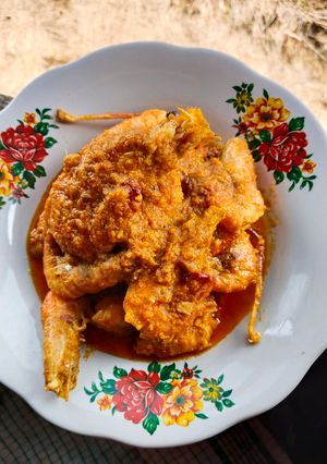 Foto resep Udang Galah Masak Bumbu Pedas