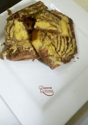 A picture of Zebra cake.