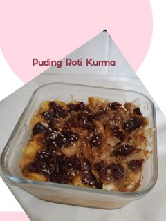 Foto resep Puding Roti Kurma
