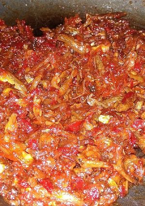 Foto resep Sambel teri mantap