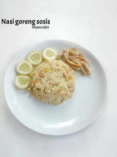 Foto resep Nasi goreng sosis