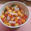 Corn chaat
