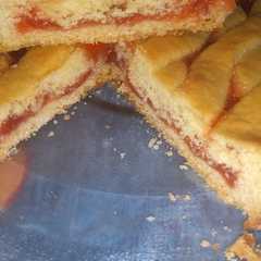 Una foto de Tarta INSPIRADA en la famosa pasta frola