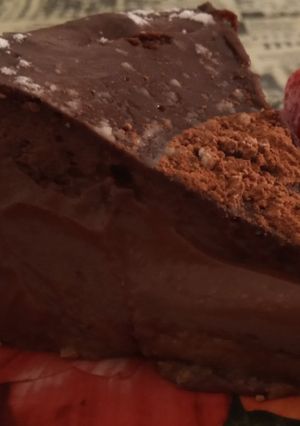Una foto de Tarta Fluida de Chocolate