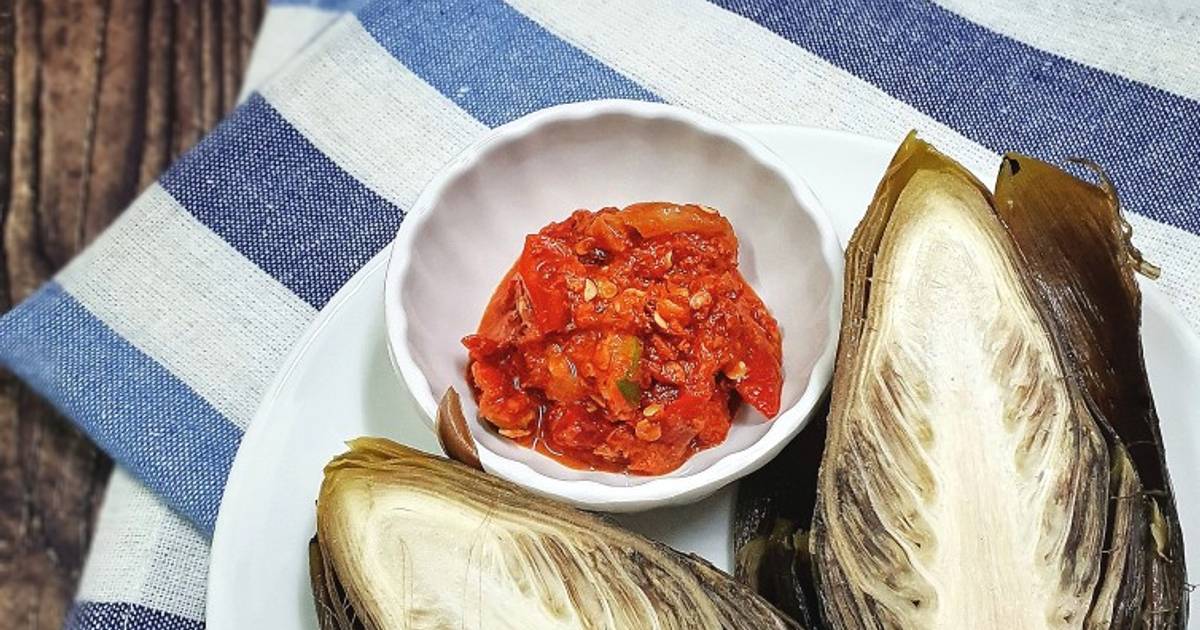 Resipi Sambal Belacan Jantung Pisang Rebus Oleh Nurain Jalil Cookpad