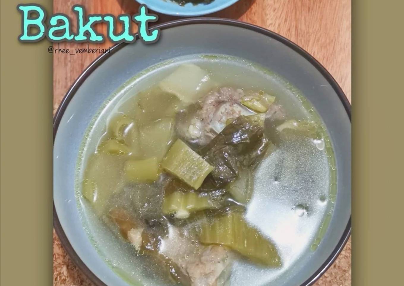 Bakut Sayur Asin
