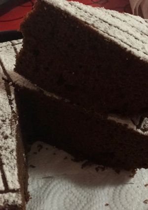 Una foto de Bizcochuelo de chocolate!!