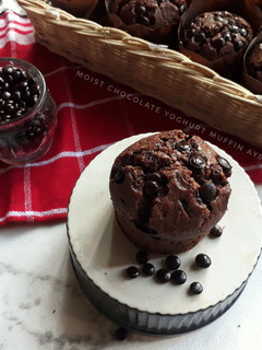 Foto resep #22. Easy Chocolate Yoghurt Muffins (1 telur, no mixer)