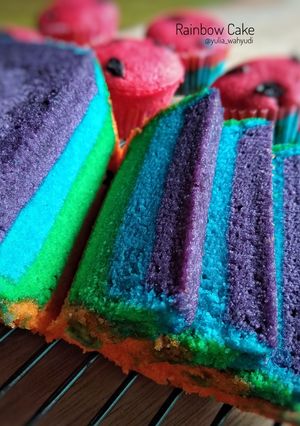 Foto resep Rainbow Cake