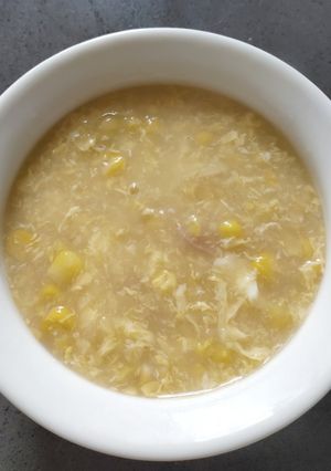 A picture of Creamed Corn Soup.