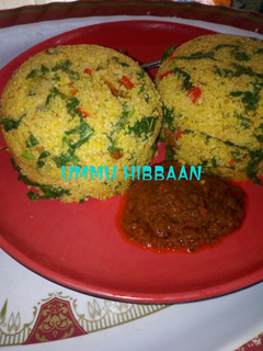 Couscous mai alayyahu ainihin hoton girkin